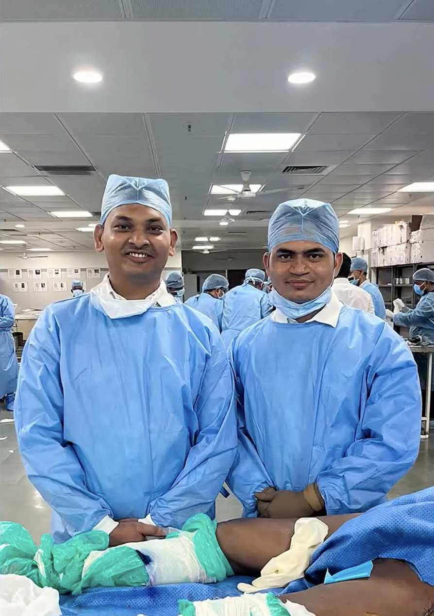 Surgical team in OT