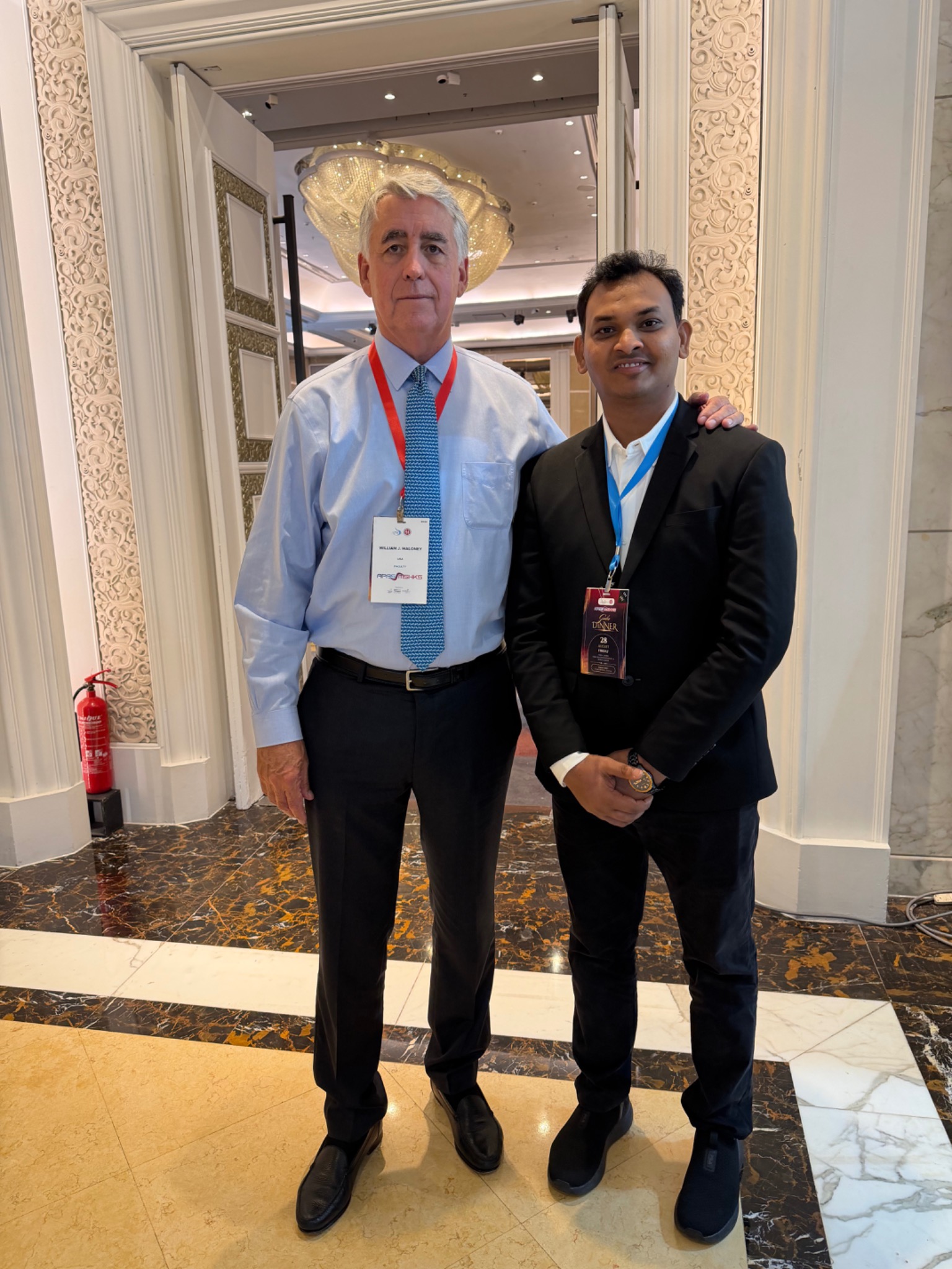 With Prof. Dr. William Maloney