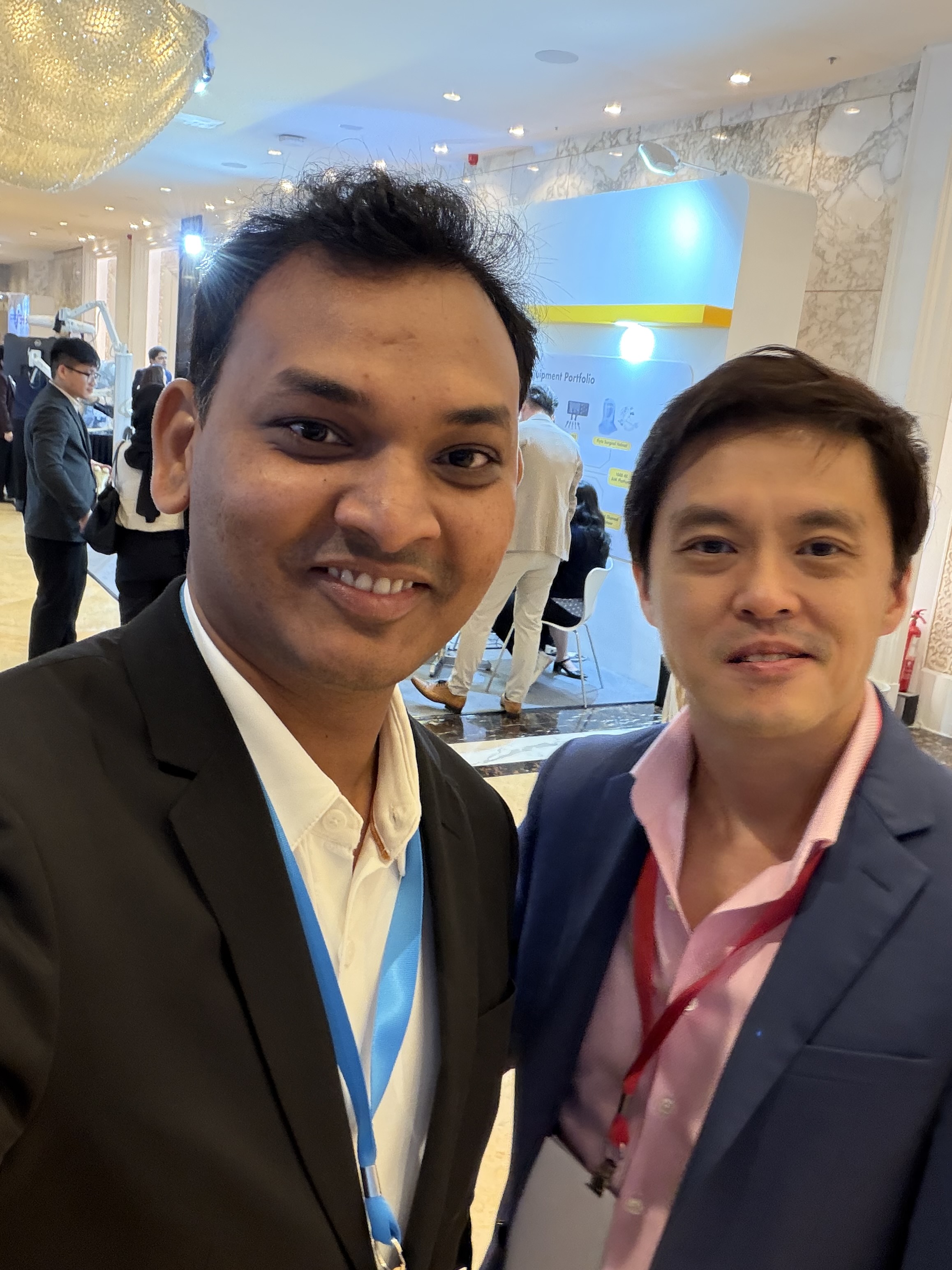 With Dr. Lincoln Le