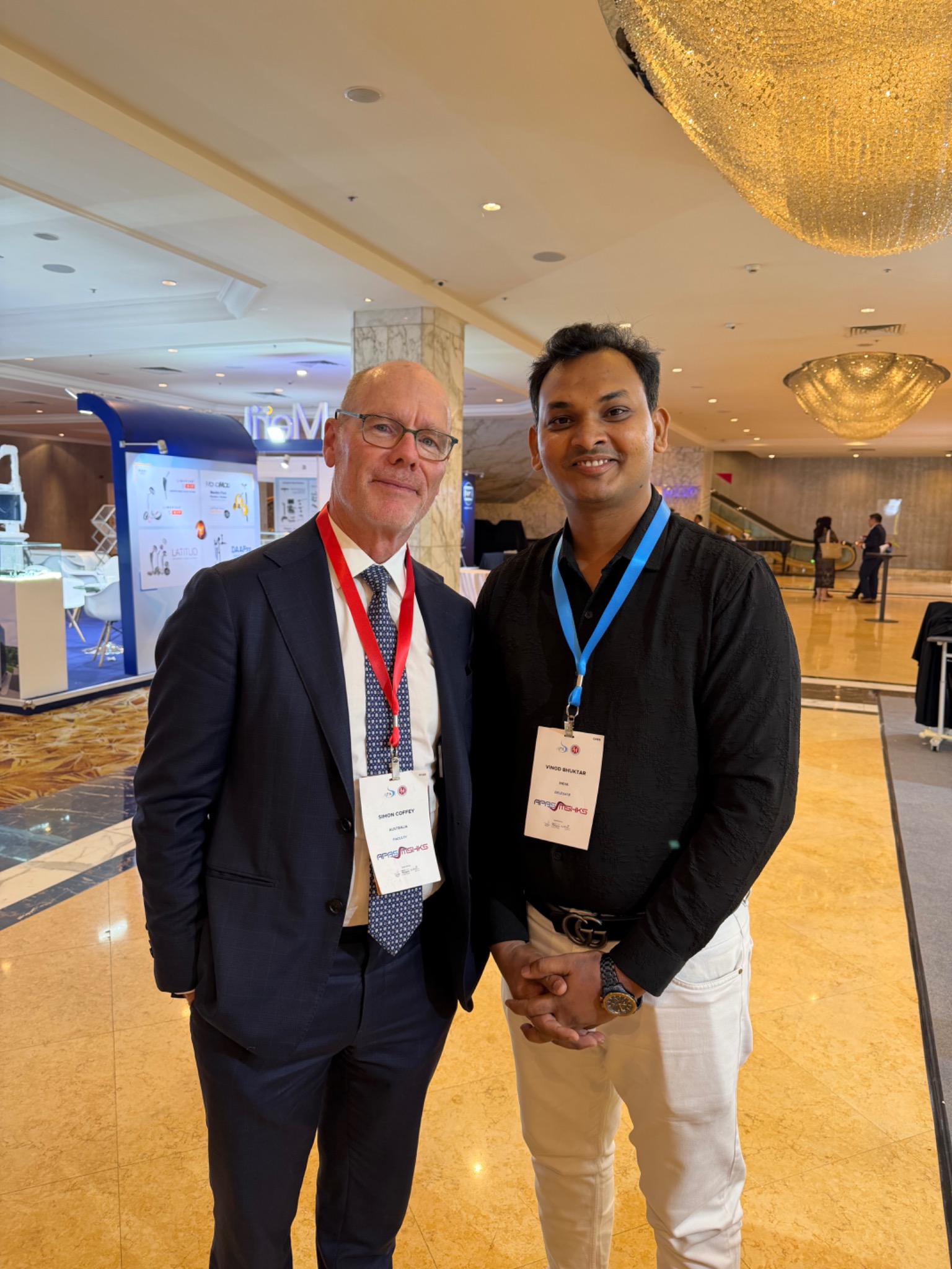With Prof. Simon Coffey